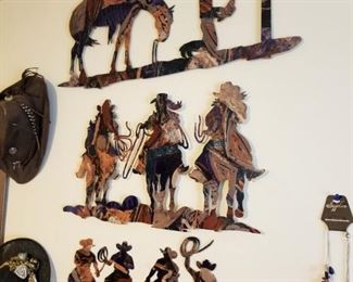 Hand cut metal Wall Decor