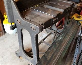 Vintage Machine used to bend and cut sweat metal