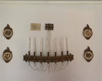 5 pc Dart Industries Wall Decor