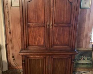 Hard Wood Entertainment Center