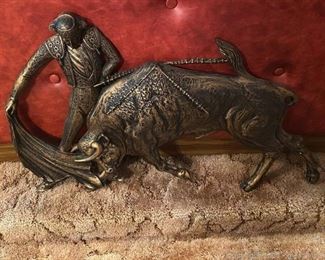 Large Metal Matador Wall Art