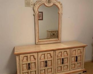 Stanley Furniture Dresser with Mirror