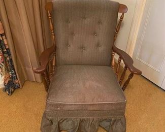 Vintage Victorian Rocking Chair