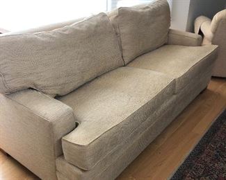 Kravet Furniture 2 Cushion Sofa Beige