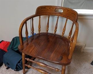 Wood Arm Chair 