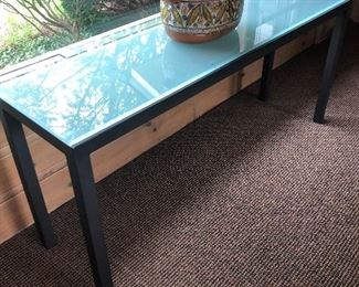 Sofa Table with Glass top 