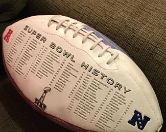 Apparently this is a historic football... I mean it does say "history" on it.