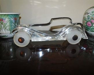 Lucite Car Statue 