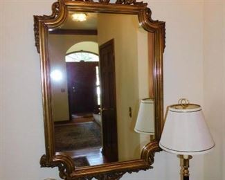 Mirror in Hallway