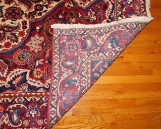 detail of area carpet 
