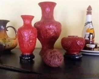 Cinnabar and Quimper