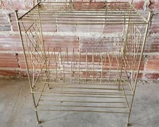 Metal Retro Record Stand