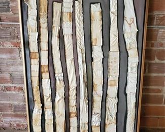 Canvas Expressive Art Piece 69 inches tall x 59 inches wide