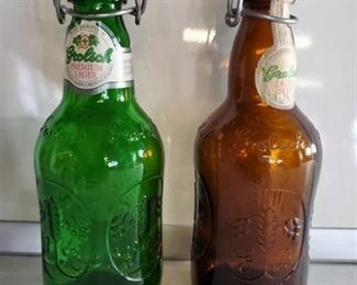 Grolsch Premium Lager Bottle with Caps