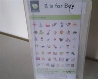 Cricut B is for Boy Diecut