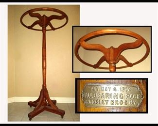 Antique Bardsley Brothers Ball Bearing Rack; Patent Date May 4, 1897. What a Great Display Piece for Your Antique Store!!!