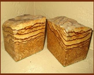Cool Stone Book Ends