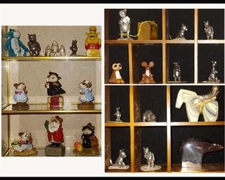 Lots of Miniatures including Wonderful Annette Peterson Pieces