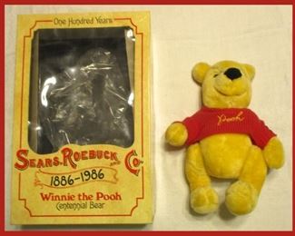 Sears and Roebuck Centennial Winnie the Pooh 