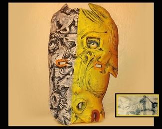 Signed Funky Wall Art 