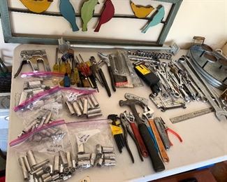 SCREWDRIVERS $1-$3 HAMMER - $6 RATCHETS AND SOCKETS $5-$25
