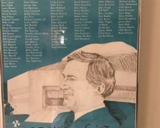 UNC Salute to Dean’s List poster print
