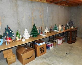 14 Ceramic Christmas Trees