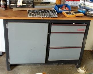 Craftsman 3-Door Metal Workbench, 33.5" x 54" x 20.25"