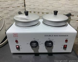 Minerva Double Wax Warmer