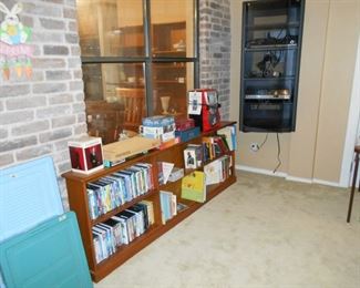 DVD, games, books, Turntable, etc.