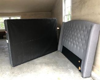 Headboard w/ mattress & boxspring