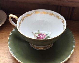 Ansley, Tuscan, Royal Taunton  & more cups & saucers.