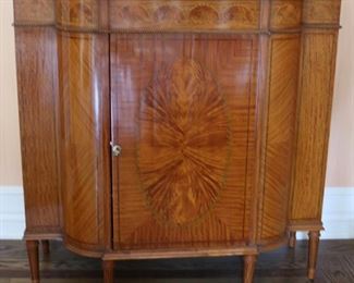 Inlaid French Style Cabinet