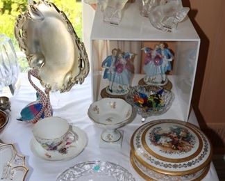 Limoges, Lalique, Herend, Meissen, Tiffany & Co