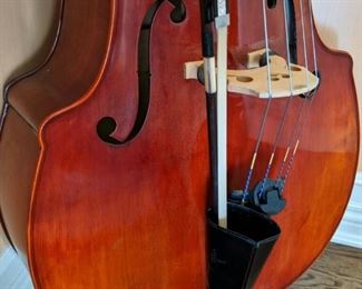 Kolstein Hybrid Liandro DiVacenza upright bass with bow and case
