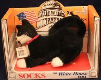 Lot# 2020 - Socks the White House Cat - 