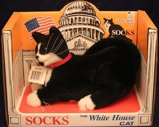 Lot# 2022 - Socks the White House Cat - 
