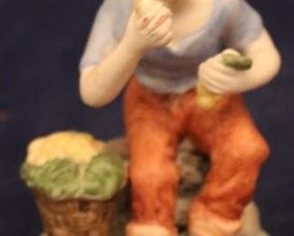 Lot# 2047 - Porcelain Boy Figurine