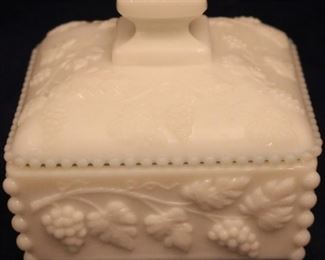 Lot# 2061 - Westmoreland Milk Glass Cand