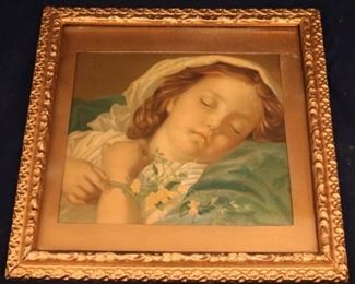 Lot# 2146 - Antique Framed Print