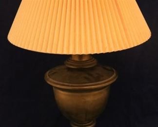 Lot# 2159 - Vintage Brass Lamp