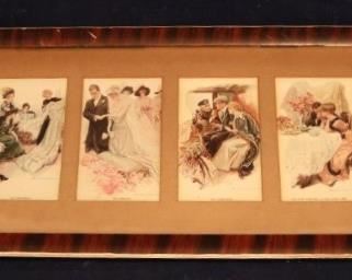 Lot# 2194 - "Relationship" Framed Print