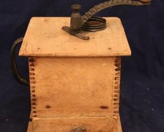 Lot# 2199 - Antique Coffee Mill Grinder