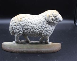 Cast Iron Sheep Door Stop 