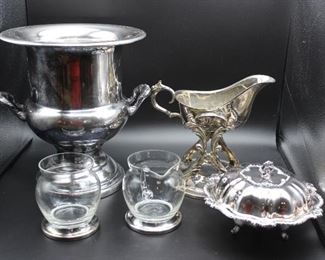 Silver-plate Serving Pieces 