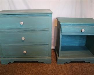 Lane Chest of Drawers and Night Stand