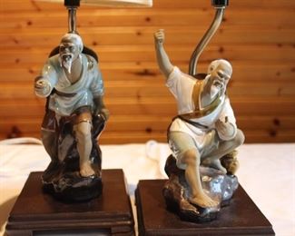 Asian Figure Lamps