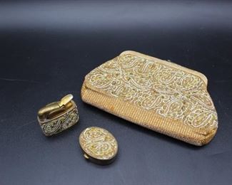 Matching Pillbox, Lighter and coin purse 