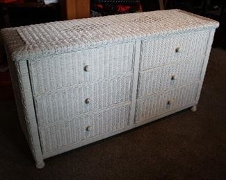 Wicker Dresser 
