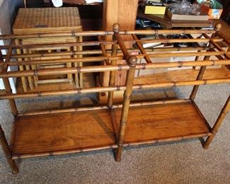Bamboo Console Table 